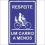 Respeite um carro a menos  